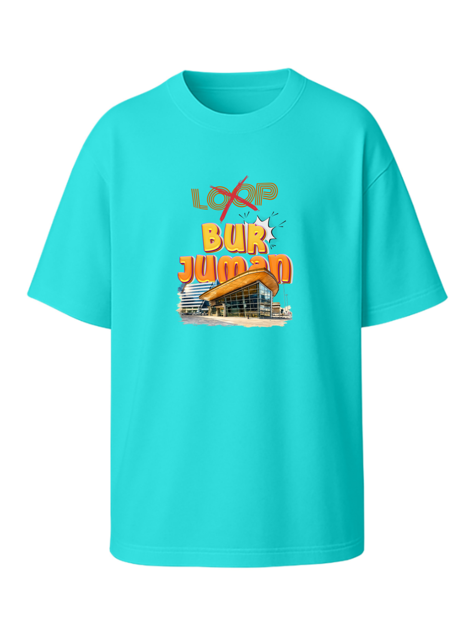 Loop BurJuman - Unisex Heavy Oversized Tee