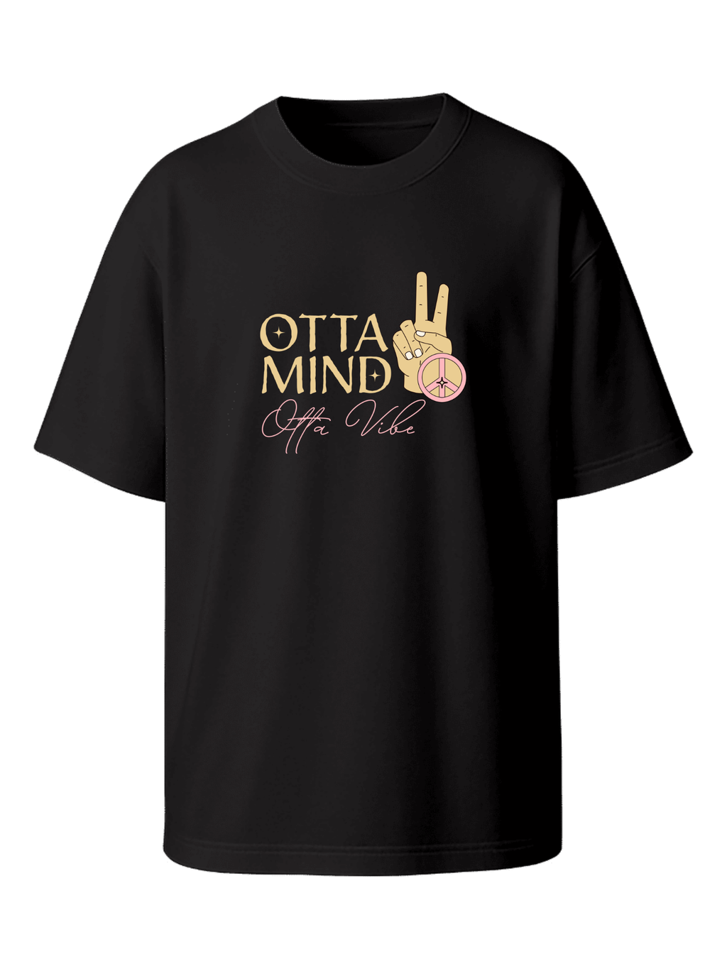 Otta Mind Otta Vibe - Unisex Heavy Oversized Tee