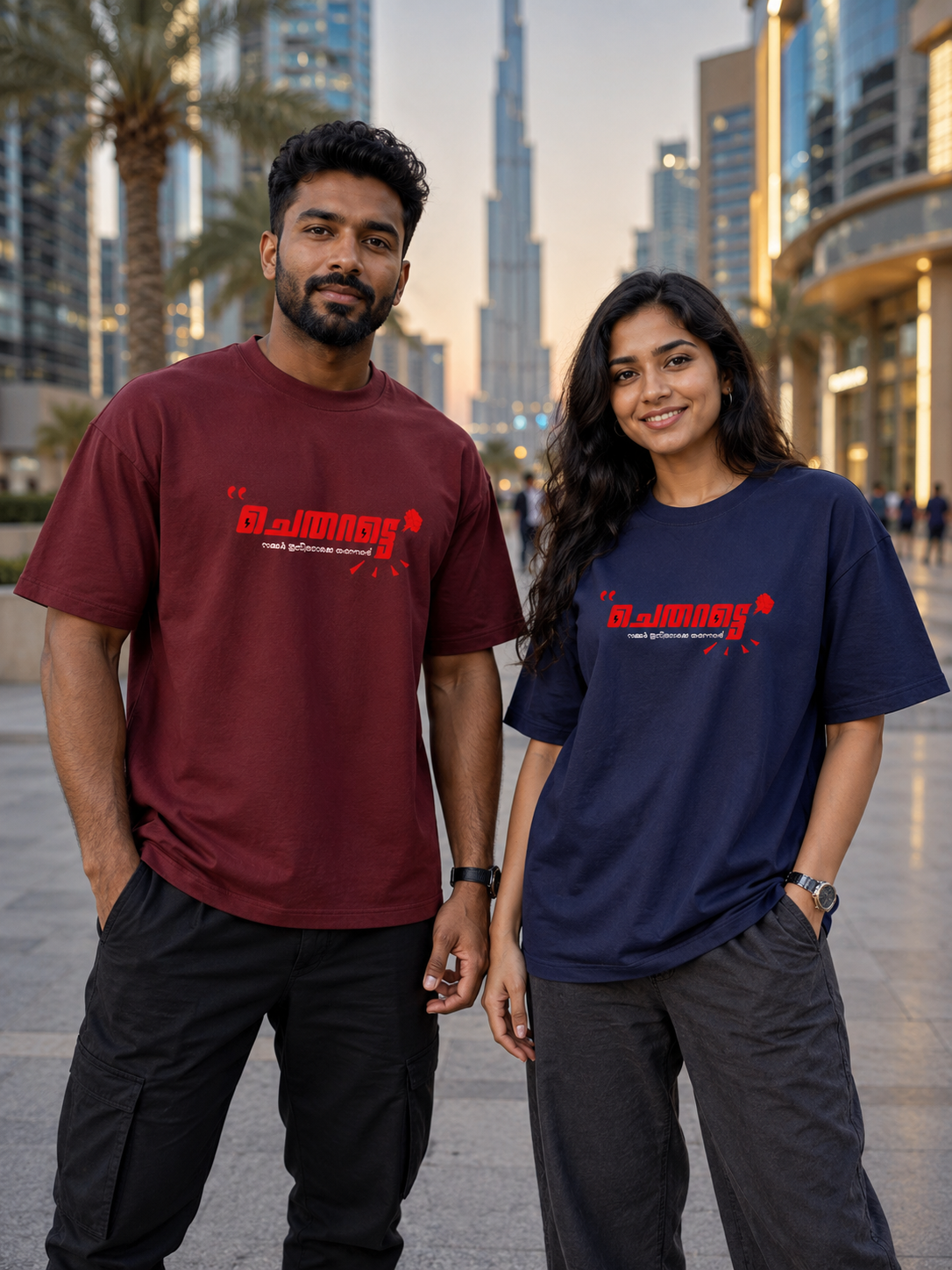 Chedharatte - Unisex Heavy Oversized Tee