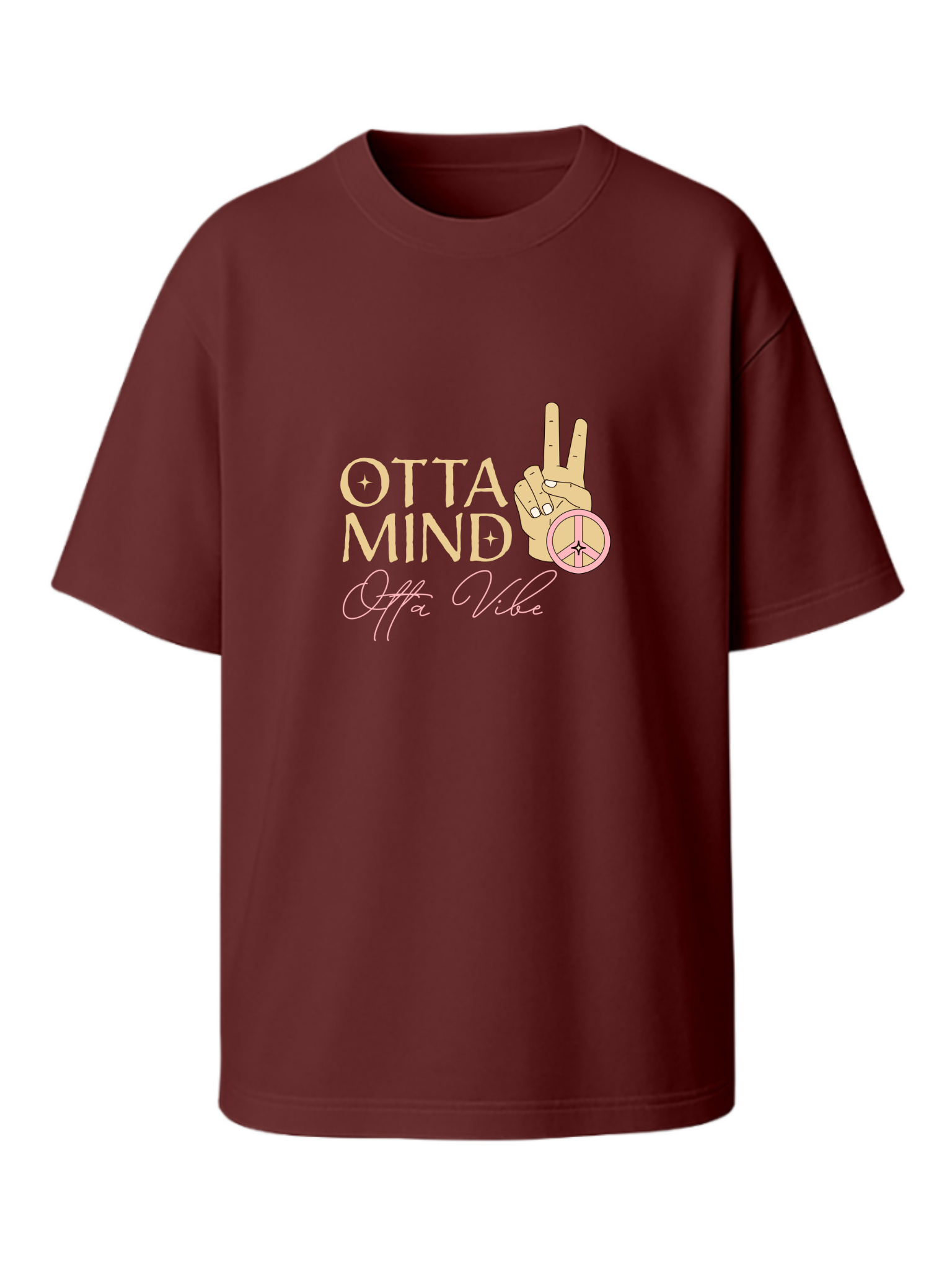 Otta Mind Otta Vibe - Unisex Heavy Oversized Tee