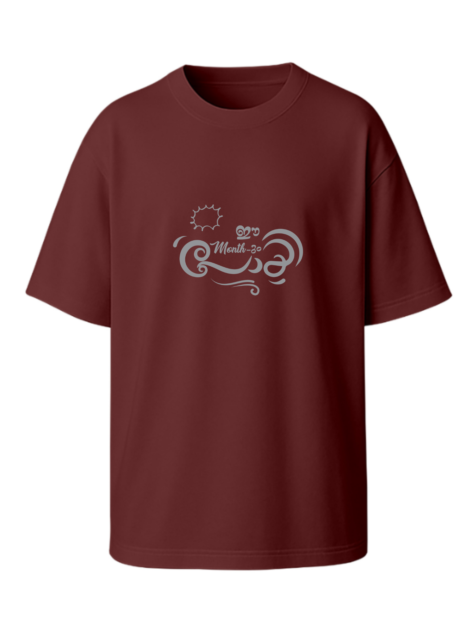 Ee Month-um Poyi - Unisex Heavy Oversized Tee