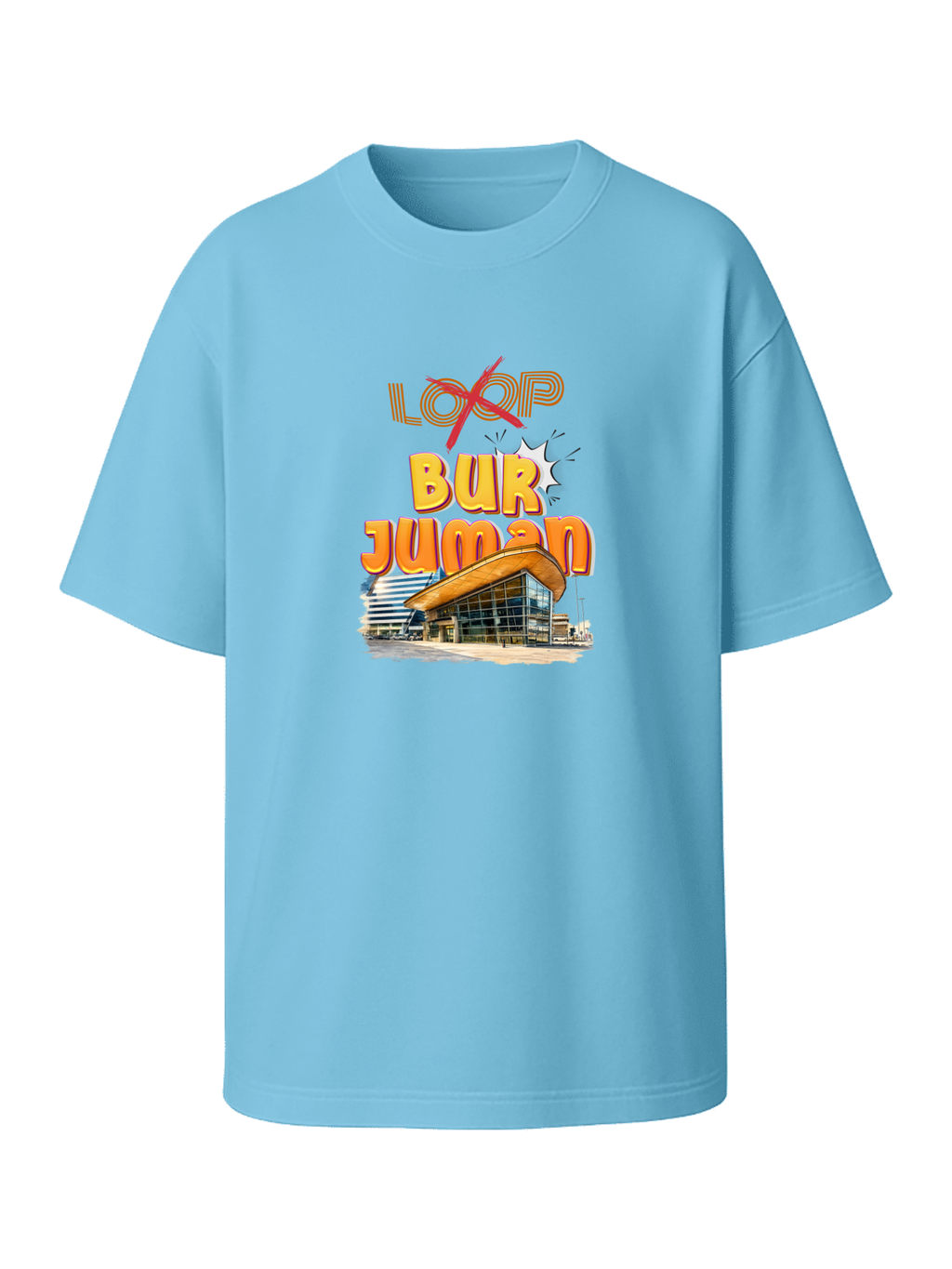 Loop BurJuman - Unisex Heavy Oversized Tee