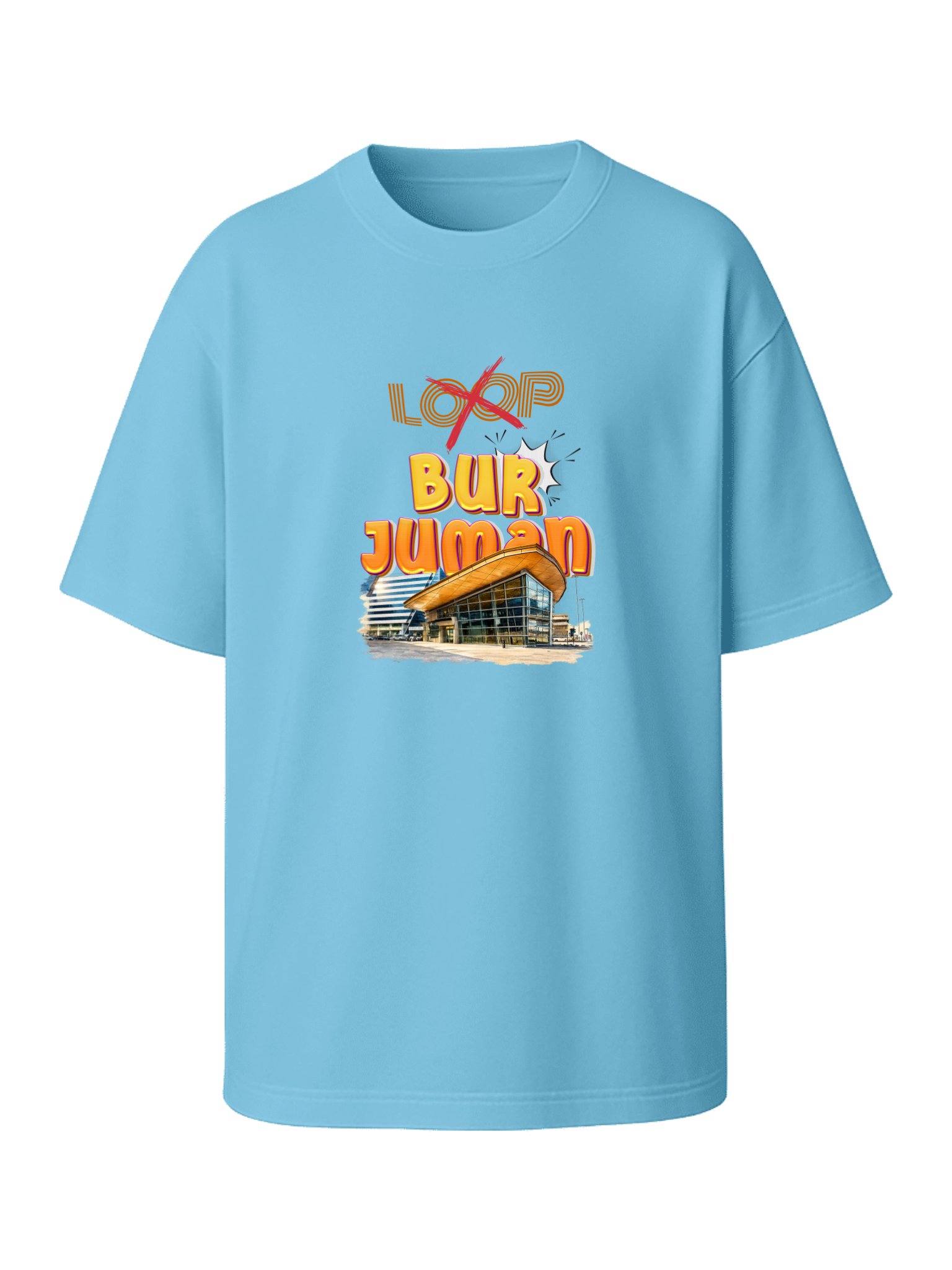 Loop BurJuman - Unisex Heavy Oversized Tee