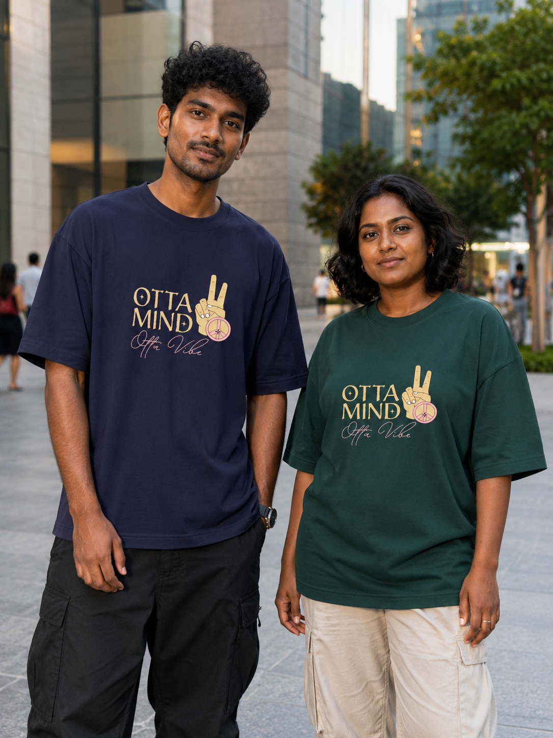 Otta Mind Otta Vibe - Unisex Heavy Oversized Tee